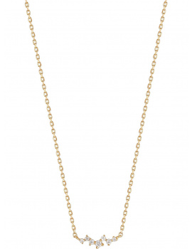 ANIA HAIE NAU002-01YG Stargazer Ladies Necklace Gold 14K, adjustable