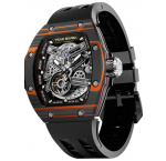 Tsar Bomba TB8218CF-BlackOrange Mens Watch Atomic Twin Interchangeable Automatic Watch 45mm 10ATM