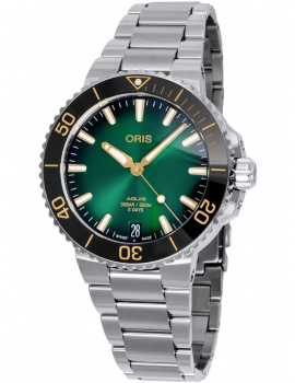 Oris 01 400 7769 4127-07 8 22 09PEB Mens Watch Aquis Date 41,5mm 30ATM