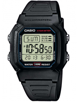 CASIO W-800H-1AVES Collection 37mm 10 ATM
