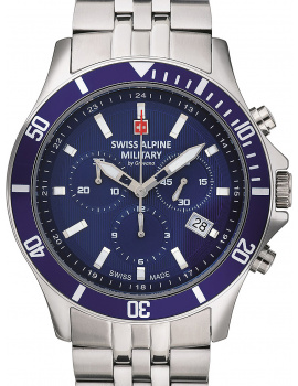 Swiss Alpine Military 7022.9135 chronograph 42mm 10ATM