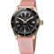 Edox 80131-37RNC-NI Skydiver Automatic + 2nd strap Ladies Watch 38mm 30ATM