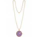 Picto 43303-9012R Ladies Watch Violet Glow Necklace 30mm 5ATM