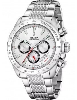 Festina F20668/1 Mens Watch Timeless Chronograph 45mm 10ATM