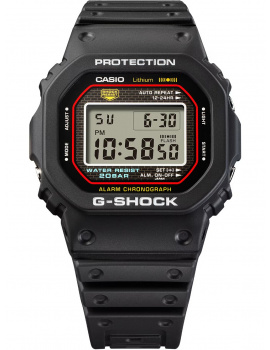Casio DW-5000R-1AER Mens Watch G-Shock Digitálne hodiny Chronograph 43mm 20ATM