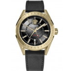 Versace VEAFA0224 Mens Watch V-Code GMT 42mm 5ATM