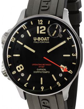 U-Boat 8769 Capsoil Qs. Doppiotempo SS 45mm 10ATM