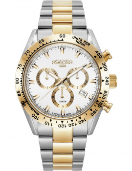 Roamer 850837 47 15 20 Mens Watch Monza 100 Chronograph 42mm 10ATM