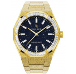 Paul Rich PR-46705 Mens Watch Moissanite Frosted Star Dust II Gold 43mm 5ATM