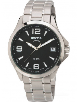Boccia 3591-02 Men`s Watch Titanium 41mm 10ATM