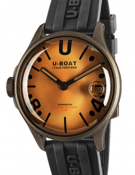 U-Boat 9547 Darkmoon Brown Vintage Mens Watch 40mm 5ATM