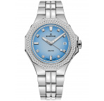 Edox 53020-3D120M-BUCND Delfin Diamond Diver Ladies Watch 38mm 20ATM