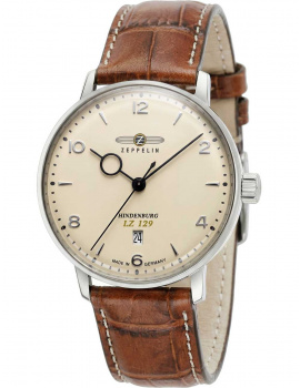 Zeppelin 8042-5 Hindenburg LZ129 men`s watch 40mm 5ATM