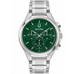 Bulova 96A297 Curv Mens Watch Chronograph 45mm 3ATM