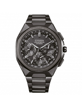 Citizen CC4105-69E Mens Watch Attesa Slnečný pohon Satellite GPS Chrono 44mm 10ATM
