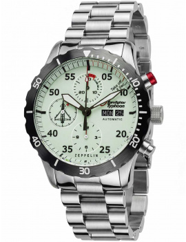 Zeppelin 7218M-5 Eurofighter Typhoon Automatic Limited Mens Watch 43mm 20ATM