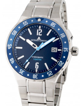 Jacques Lemans 1-2109H Hybromatic men`s 42mm