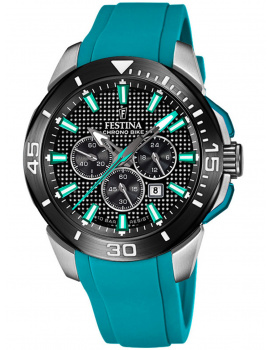 Festina F20642/3 Chrono Bike Mens Watch 47mm 10ATM