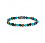 Rebel & Ružové Bracelet Mix Turquoise 925 RR-6S006-S-S ladies