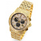 Louis XVI LXVI1123 Majeste Iced Out Chronograph Mens Watch 43mm 5ATM