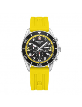 Swiss Alpine Military 7029.9838 Raptor Chronograph Mens Watch 42mm 10ATM
