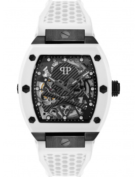 Philipp Plein PWBAA2424 Mens Watch The Skeleton Automatic 44mm 5ATM