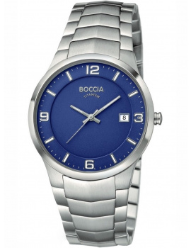 Boccia 3561-04 men`s watch titanium 39mm 5ATM