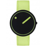 Picto R44023-R013 Manta Ray Black and Paradise Green 40mm 5ATM