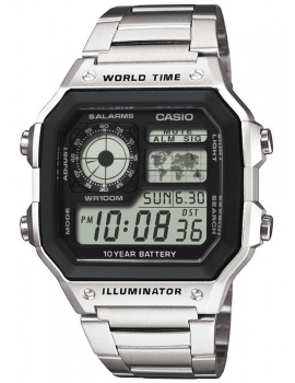 CASIO AE-1200WHD-1AVEF Collection 10 ATM 42mm