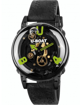 U-Boat 3351 Mens Watch U-65 PVD Green 44mm 5ATM