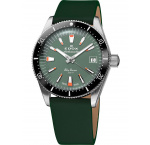 Edox 80131-3NC-VI Skydiver Automatic + 2nd strap Ladies Watch 38mm 30ATM