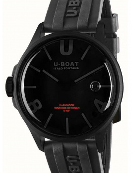 U-Boat 9544 Darkmoon Black PVD Mens Watch 44mm 5ATM