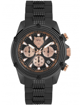 Plein Športové PSDBA0323 Hurricane Chronograph Mens Watch 44mm 5ATM