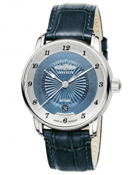 Zeppelin 8556-3 Mens Watch Friedrichshafen Automatic 40mm 5ATM