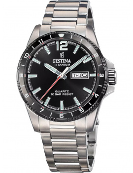 Festina F20698/4 Mens Watch Quartz Titanium 43mm 10ATM