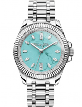 Thomas Sabo WA0435 Ladies Watch Divine Jewellery Stone Silver-Colored 33mm 5ATM