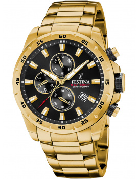 Festina F20541/4 Športové Chronograph Mens Watch 45mm 10ATM