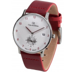 Carl von Zeyten CVZ0018RD Mens Watch Furtwangen 42mm 3ATM