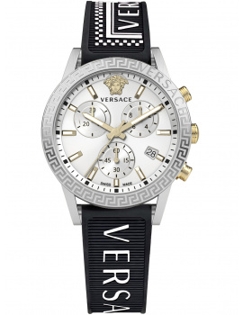 Versace VEKB00122 Športové Tech Lady Chronograph Ladies Watch 40mm 5ATM
