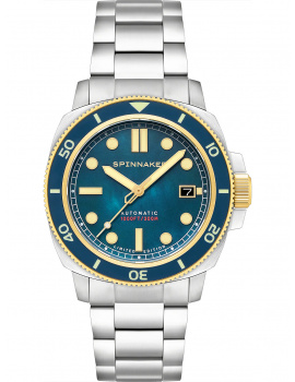 Spinnaker SP-5106-44 Mens Watch Hull Automatic Pearl Diver Limited 42mm 30ATM