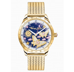 Thomas Sabo WA0430-291-207-33 Ladies Watch butterflies gold-colored 33mm 5ATM