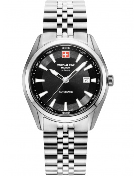 Swiss Alpine Military 7091.2137 Mens Watch Automatic 43mm 10ATM