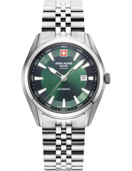 Swiss Alpine Military 7091.2134 Mens Watch Automatic 43mm 10ATM