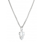 Thomas Sabo KE2363-051-14-L45V Necklace Oval Heart Silver Ladies