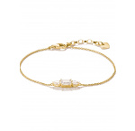 Thomas Sabo A2221-414-14-L19V Bracelet with sparkling zirconia Gold-plated