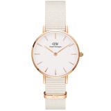 Daniel Wellington DW00100675 Ladies Watch Federica Scagnetti x DW Petite Chalk Nato 28mm 3ATM