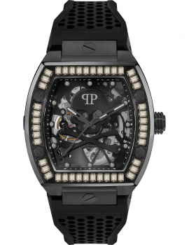 Philipp Plein PWBAA1923 Mens Watch The Skeleton Automatic 44mm 5ATM